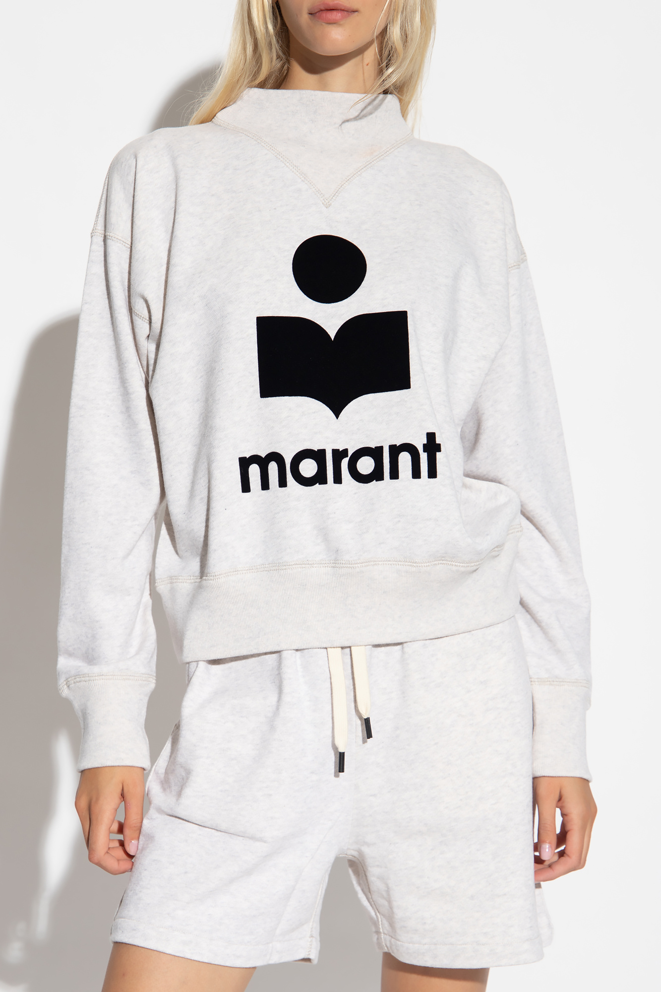 ISABEL MARANT MOBY SWEATSHIRT エクリュ　36 Moby Sweatshirt Woman ecru | ISABEL MARANT Official online store